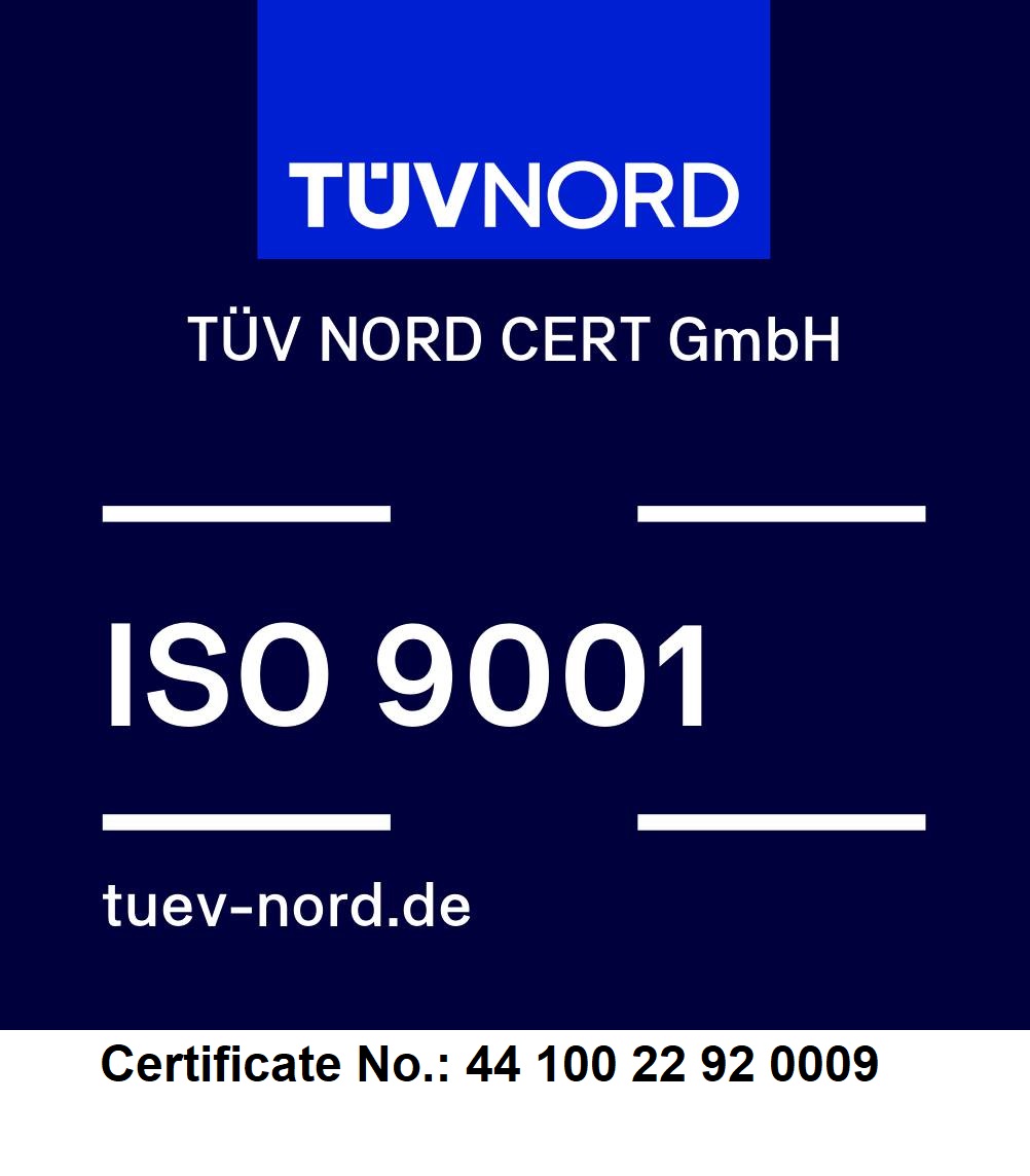 BW Water ISO 9001 Certified